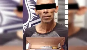 Detienen a persona con una navaja