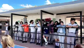 Llevan programa de prevención a la preparatoria Cobach 2