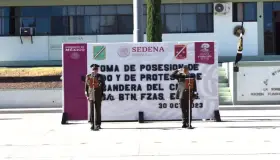 Toma mando nuevo comandante en la 45 Zona Militar