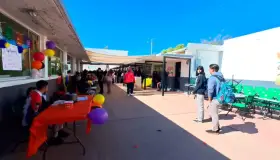 Celebran estudiantes del Cobach II el Día de Muertos