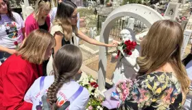Visitan candidatas a la Reina Mártir de Nogales