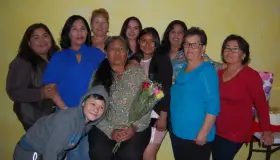 Consienten a Dominga en su cumpleaños