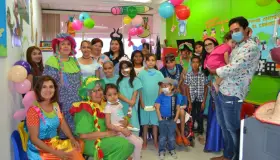 Festejan a los niños en su día