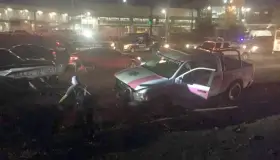 Aparatoso accidente en periférico
