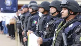  Blindan con 400 policías 4 municipios en Michoacán
