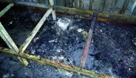 Muere jornalero agrícola
carbonizado en incendio