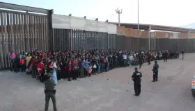 Avalancha migratoria por Texas