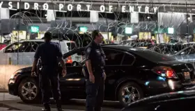 Balacera en garita de San Ysidro genera pánico; abaten a atacante