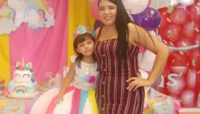 Allison González festeja un año más de vida