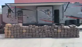 Detenidos con carga de marihuana