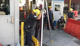Realizan simulacro de rescate