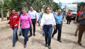 Atiende Gobernadora a familias afectadas