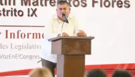 Rinde Diputado su primer informe de actividades