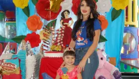 Danna Isabella festeja en grande