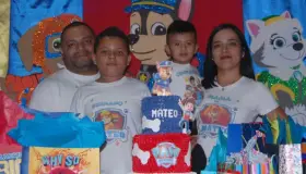 Mateo celebra su tercer aniversario de vida