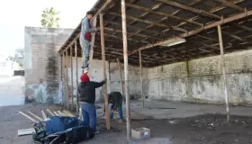 Habilitan
albergue para indigentes para protegerlos del frío