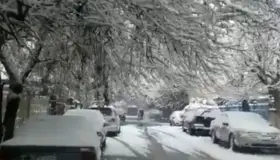 Nieve ‘pinta de blanco’ otra vez a Coahuila