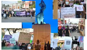 Protestan mujeres, exigen justicia y seguridad